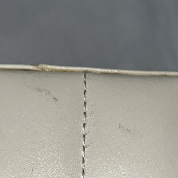 Vintage Lusterloc Wolf 1834 Ivory Quilted Leather Jewelry Box Bag & Pamphlet - Picture 11 of 11